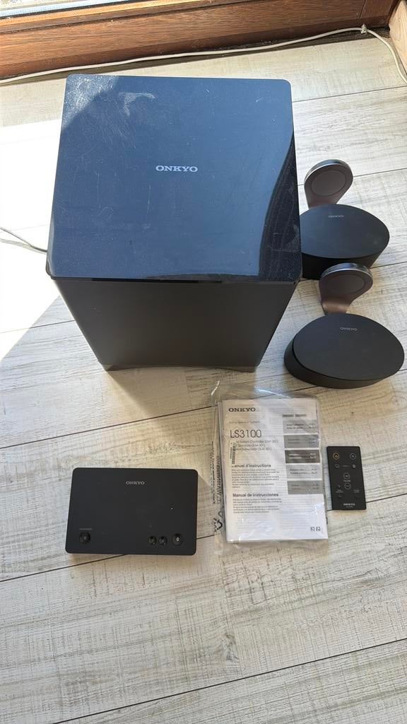 Barre son Onkyo ls3100 home cinéma, Autres marques, Barre de son, Comme neuf, Enlèvement