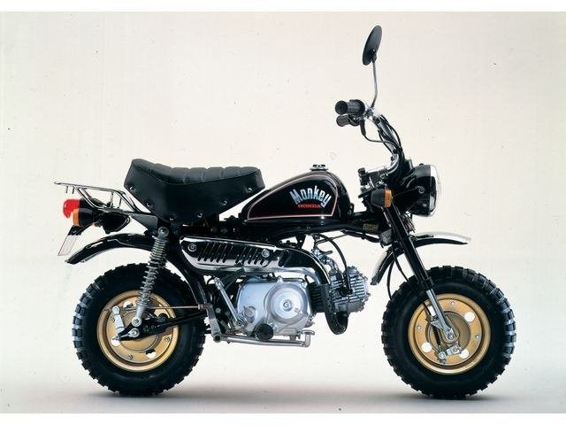 Honda Monkey Z50J 1981 noire — 8 000 km, 49 cm³, Comme neuf, Classe B (45 km/h), Enlèvement