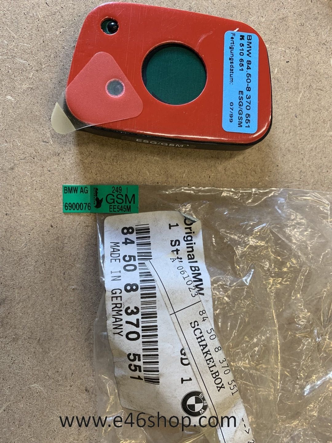 GSM Antenne BMW E36  E38 E39 oe 84508370551 nieuw, Autos : Divers, Autoradios, Enlèvement ou Envoi, -, -, -
