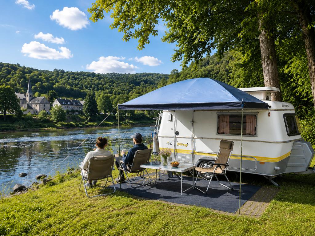 🔆🔆🔆 Eriba Caravan Te Huur / Rijbewijs B 🔆🔆🔆, Koelkast, Tot en met 2, Treinzit, Particulier