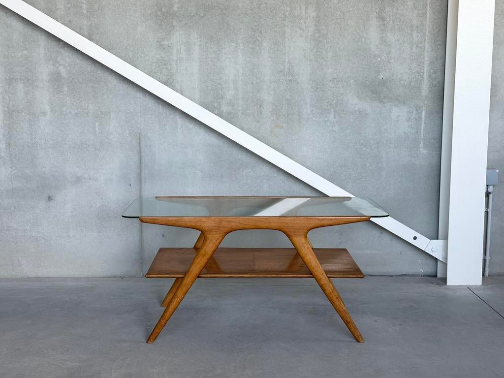 Vintage Scandinavische Coffeetable, Ophalen