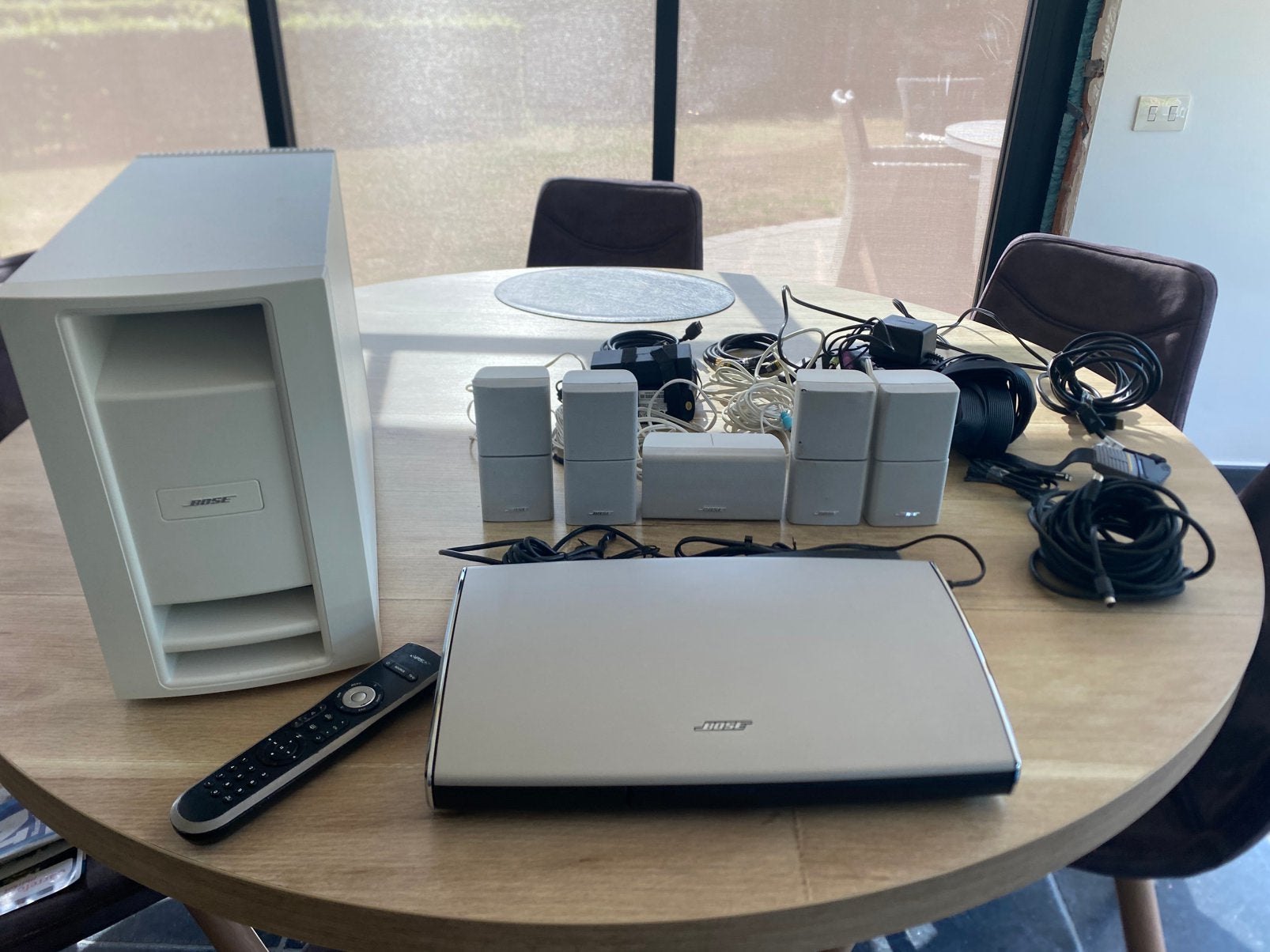 Bose instalatie, Ophalen, Gebruikt