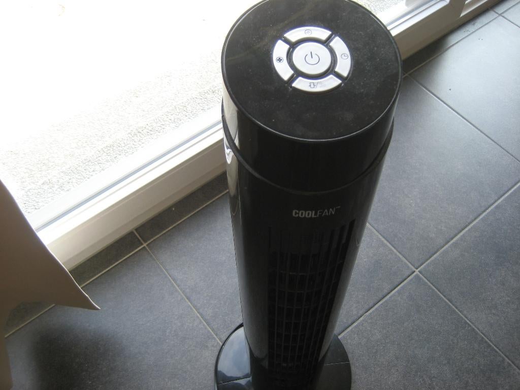ventilator, Electroménager, Ventilateurs, Enlèvement, Ventilateur avec télécommande, Comme neuf, Ventilateur de table