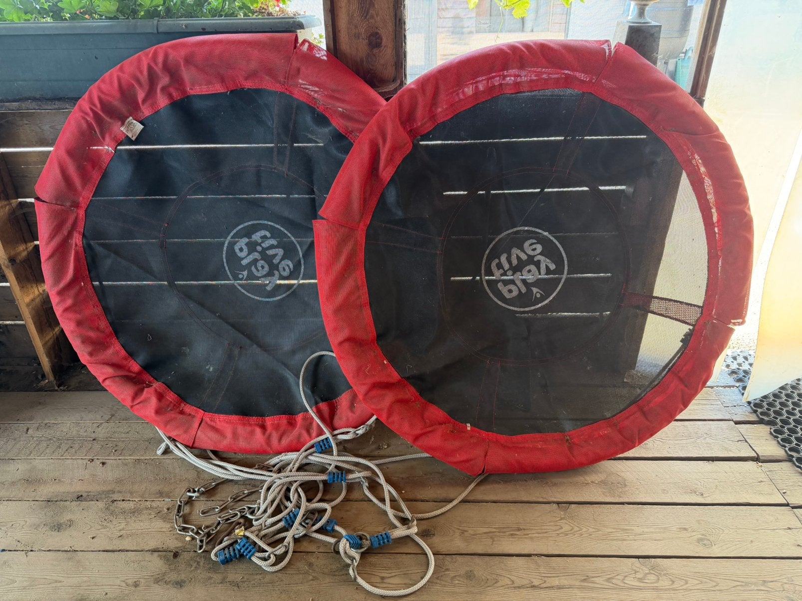 2x Playtive Nestschommel - Inclusief Verstelbare Touwen, Kinderen en Baby's, Ophalen, Gebruikt, Schommel