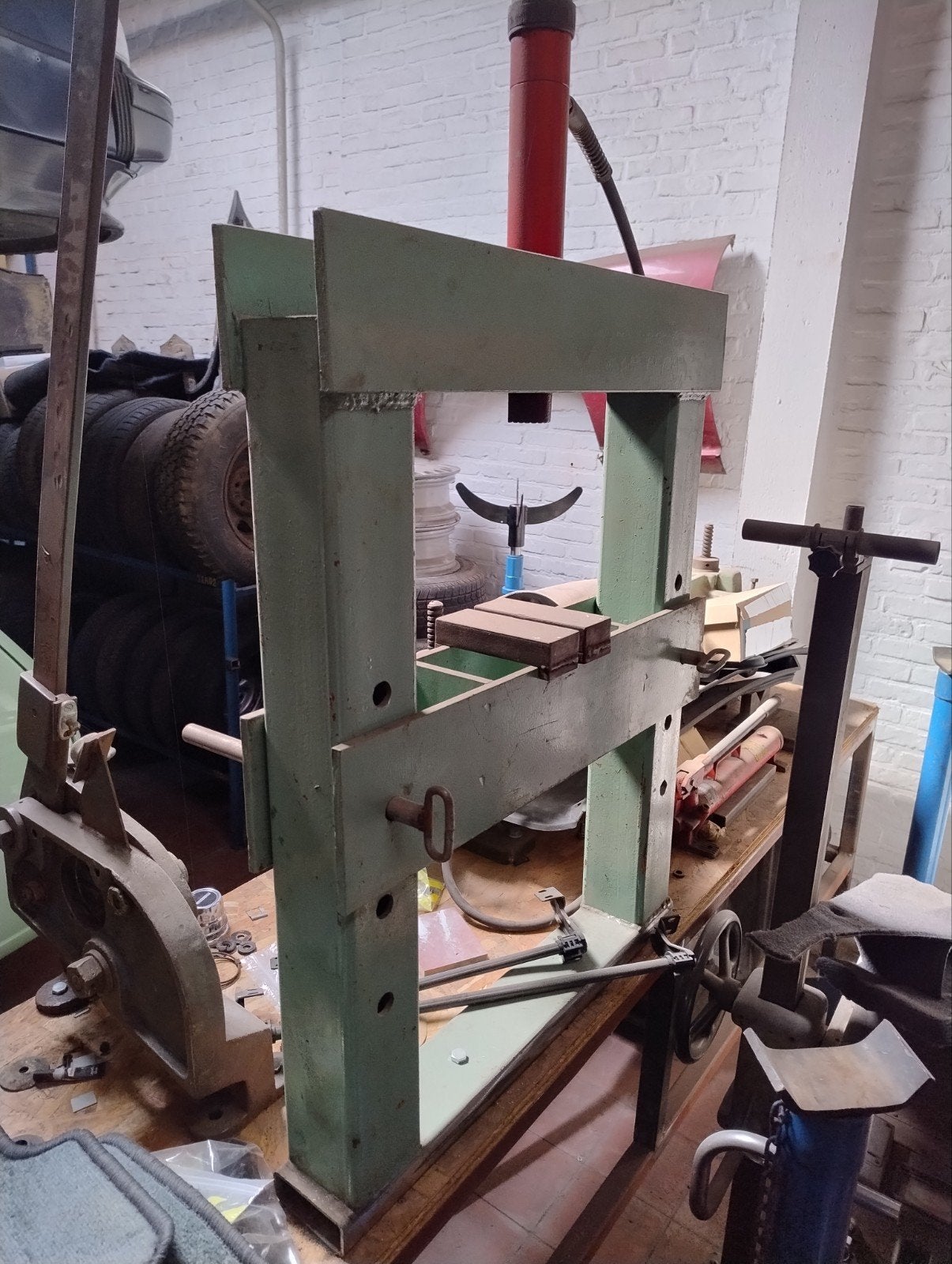 Hydraulische pers, Doe-het-zelf en Bouw, Ophalen