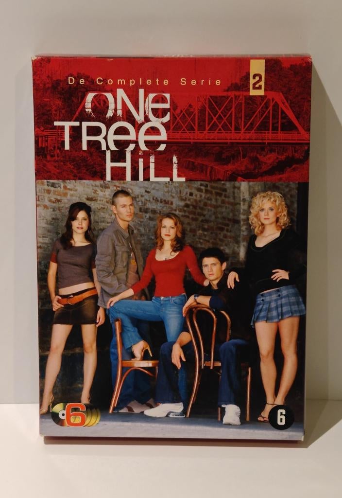 One Tree Hill Seizoen 2 DVD Boxset 22 afleveringen + extra’s, Cd's en Dvd's, Dvd's | Tv en Series, Zo goed als nieuw, Drama, Boxset