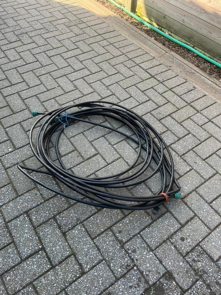 Bewateringsbuizen 2x 10 m voor planten met koppelingen, Tuin en Terras, Ophalen of Verzenden, Zo goed als nieuw, Overige typen