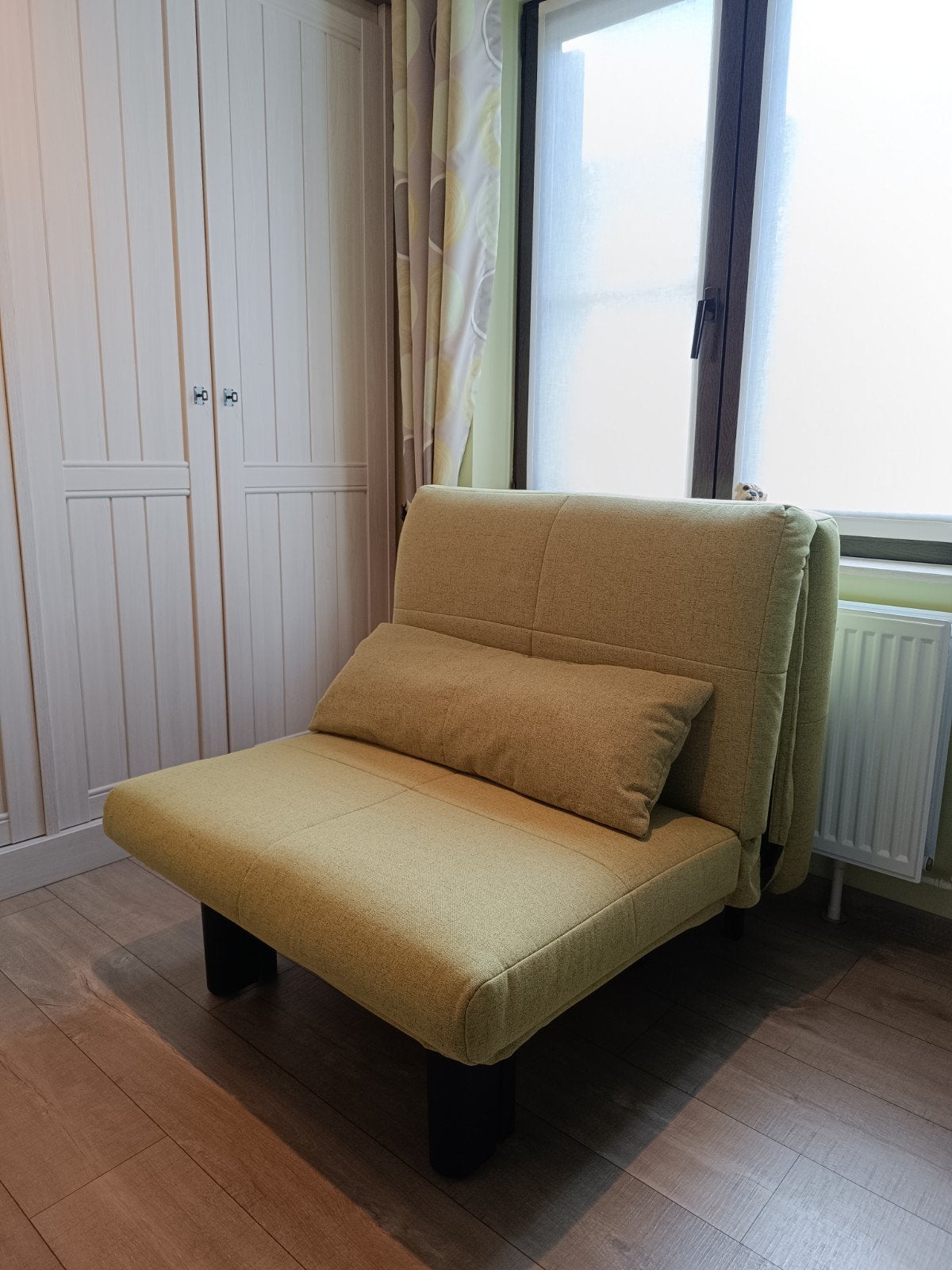 Zetelbed 1p., Huis en Inrichting, Ophalen, 90 cm, Eenpersoons, Zo goed als nieuw