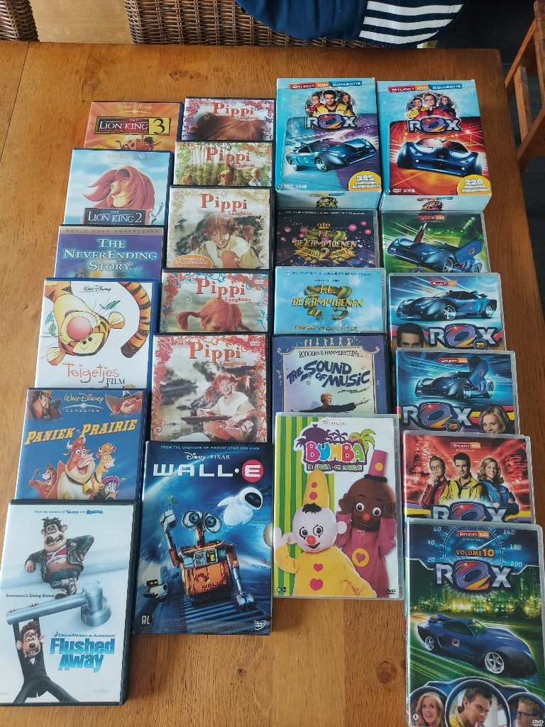 Plus de 100 DVD, pour enfants, flamands, d'horreur, d'action, Enlèvement ou Envoi, Comme neuf, Action