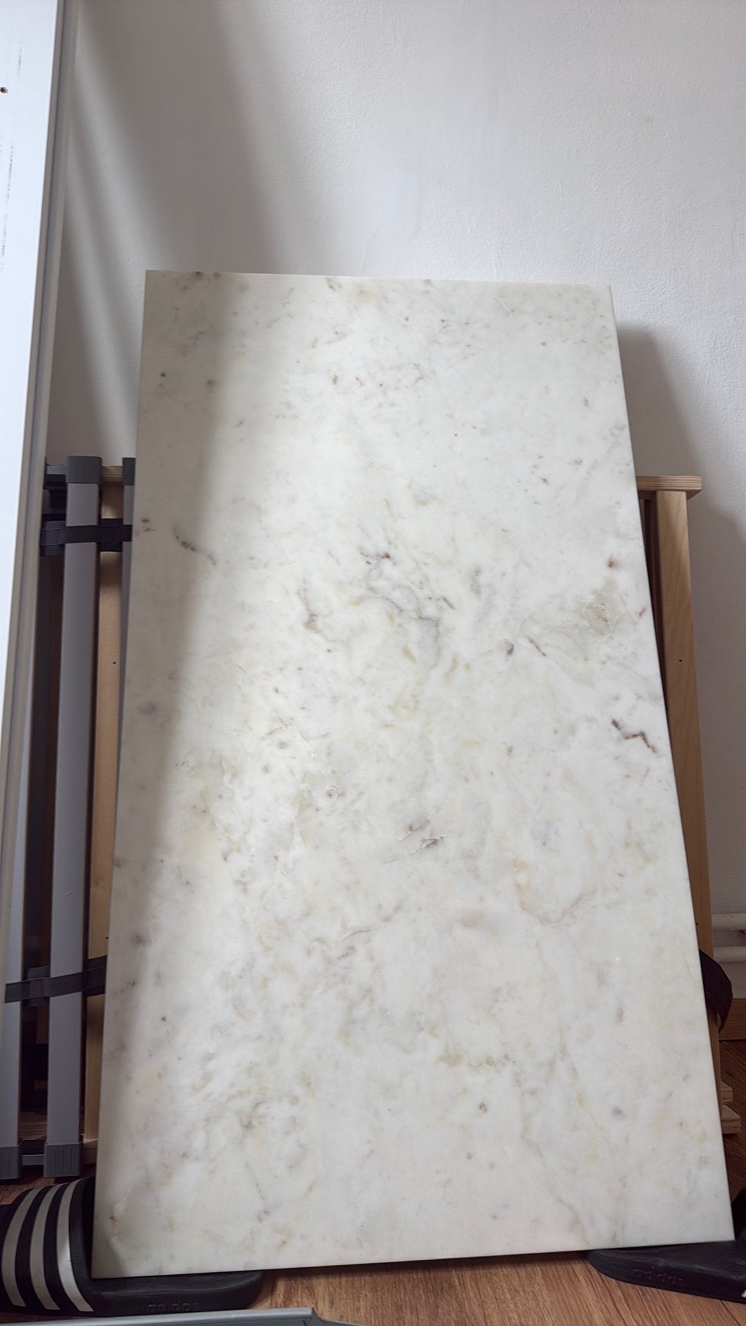 Table Basse Marble blanc., Bricolage & Construction, Enlèvement, Utilisé, Autres matériaux, 20 à 50 mm