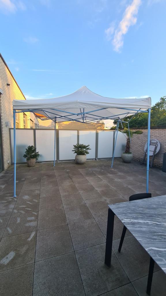 Partytent / vouwtent, gedeeltelijk beschadigd, Ophalen, Partytent, Opvouwbaar