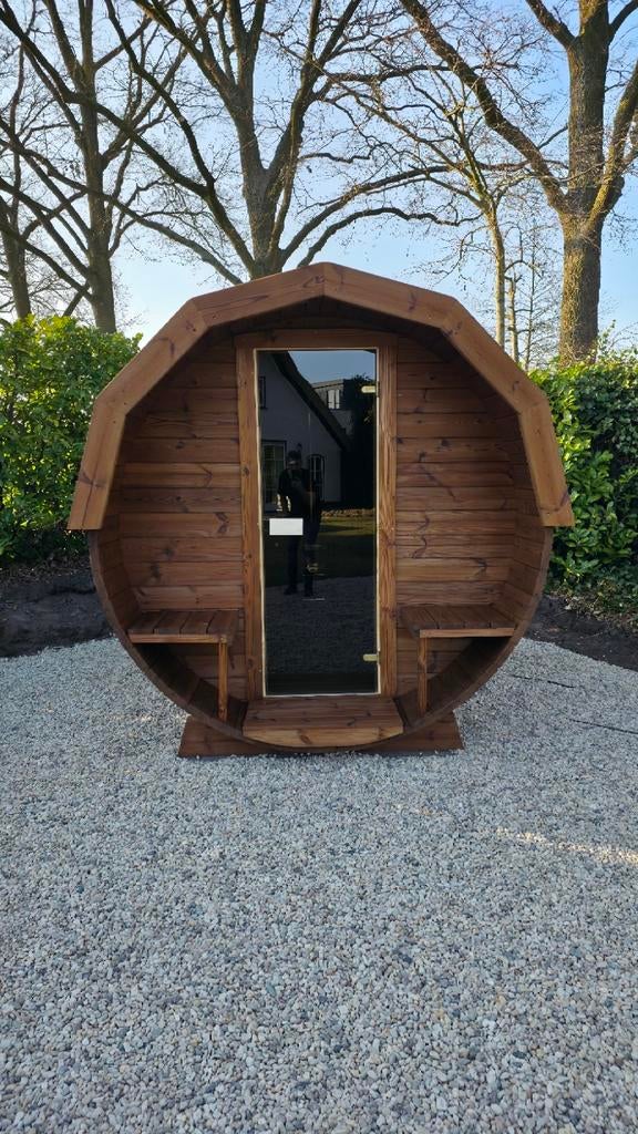 Livraison et installation gratuites du sauna 3M Barrel, Enlèvement ou Envoi
