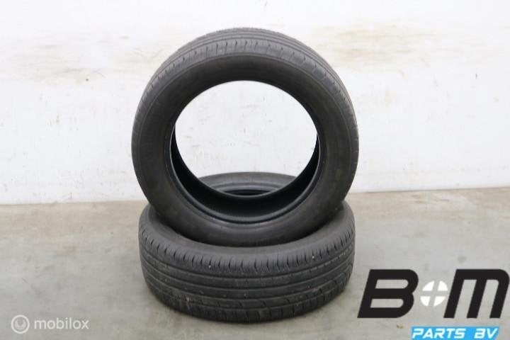 2 x 2155517 94V Conti PremiumContact 2 met 5mm 215 55 17, Auto-onderdelen, Banden en Velgen, 17 inch, Band(en), Personenwagen
