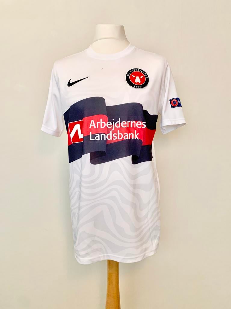 Midtjylland 2020-2021 Champions League Cools match worn, Maat L, Ophalen of Verzenden, Gebruikt, Shirt