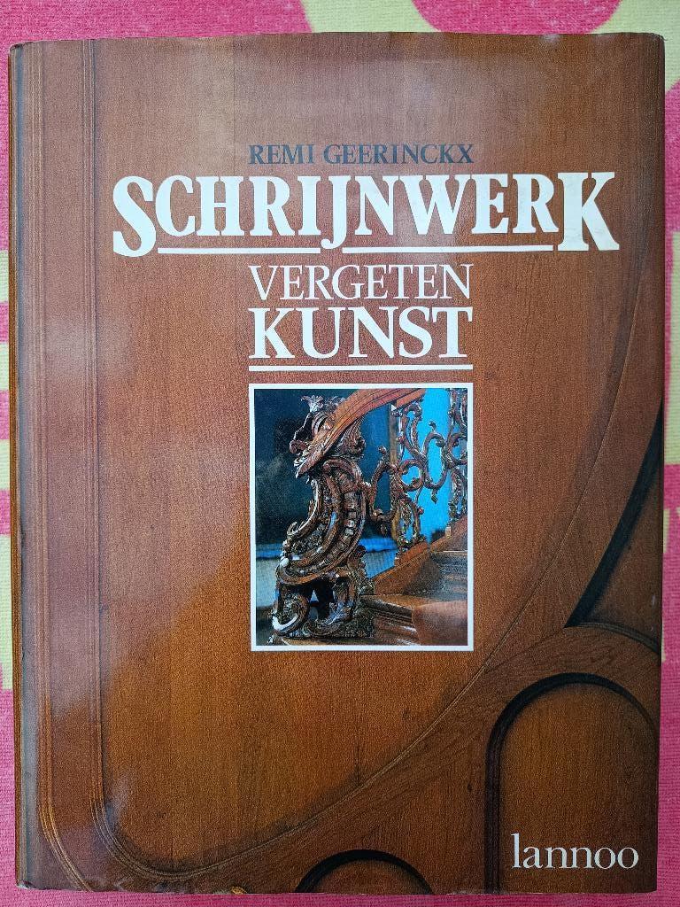 Boek Schrijnwerk Vergeten Kunst, Remi Geerinckx, Ophalen of Verzenden, Gelezen, Overige onderwerpen