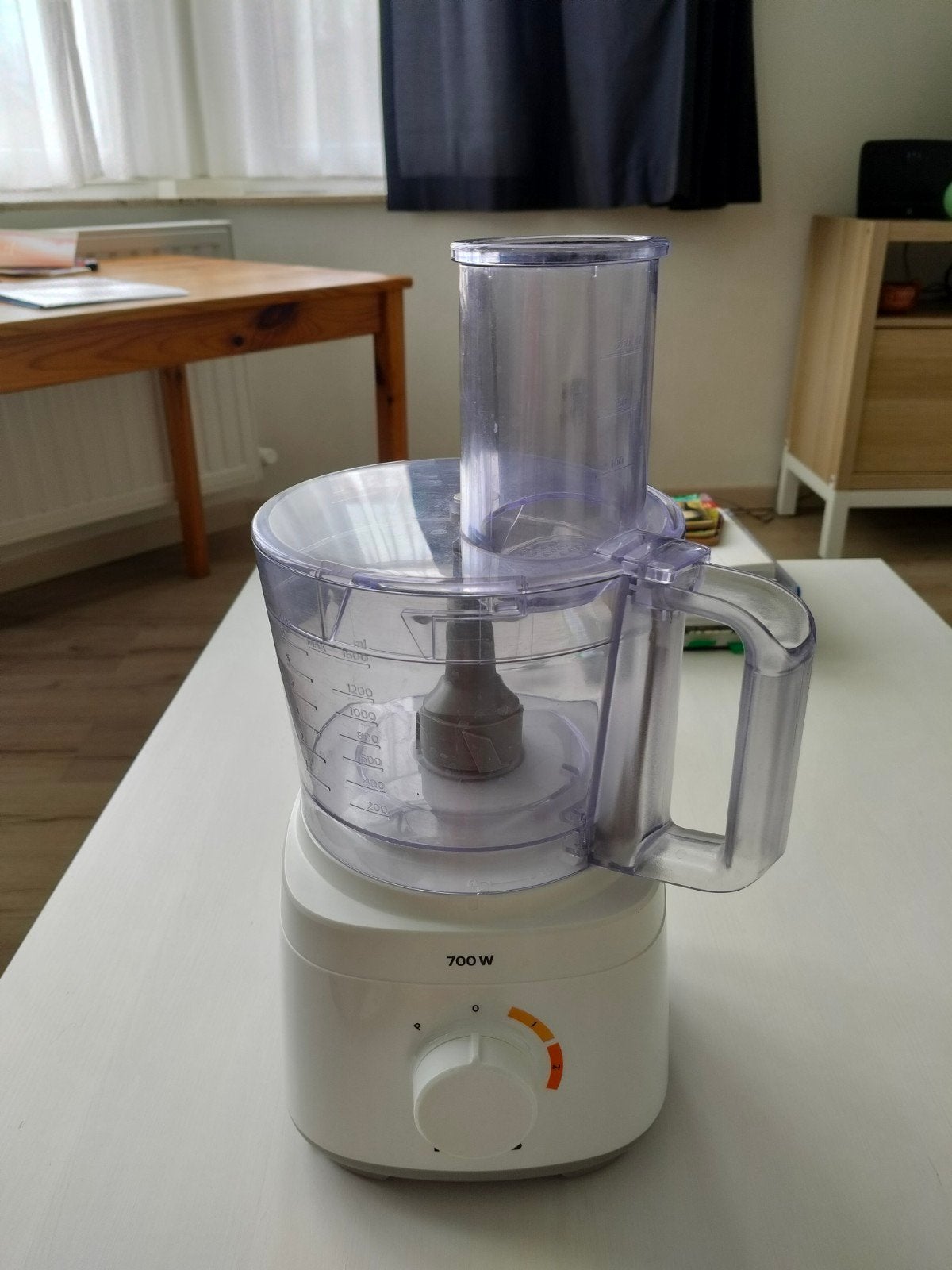 Philips foodprocessor, Ophalen, Gebruikt, 1 tot 2 liter, 2 snelheden