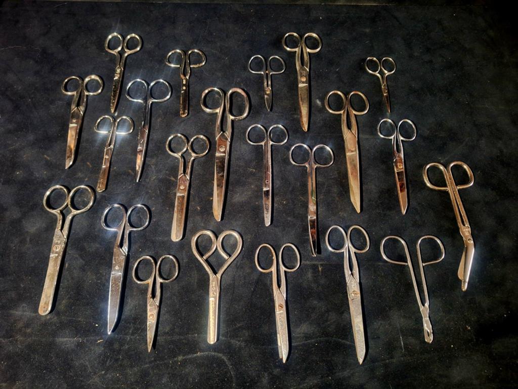 Lot oude scharen, Antiek en Kunst, Ophalen of Verzenden