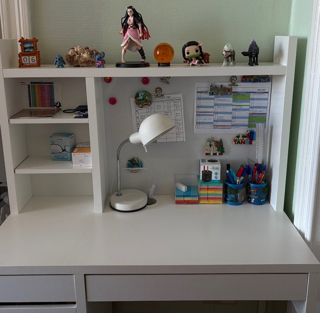 Bureau, Ophalen, 105 cm, Gebruikt, Hout