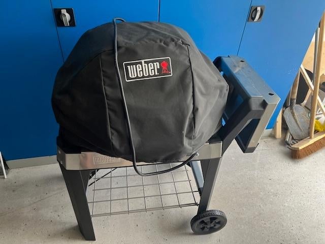 BBQ elec., Tuin en Terras, Elektrische barbecues, Ophalen, Gebruikt, Weber spirit
