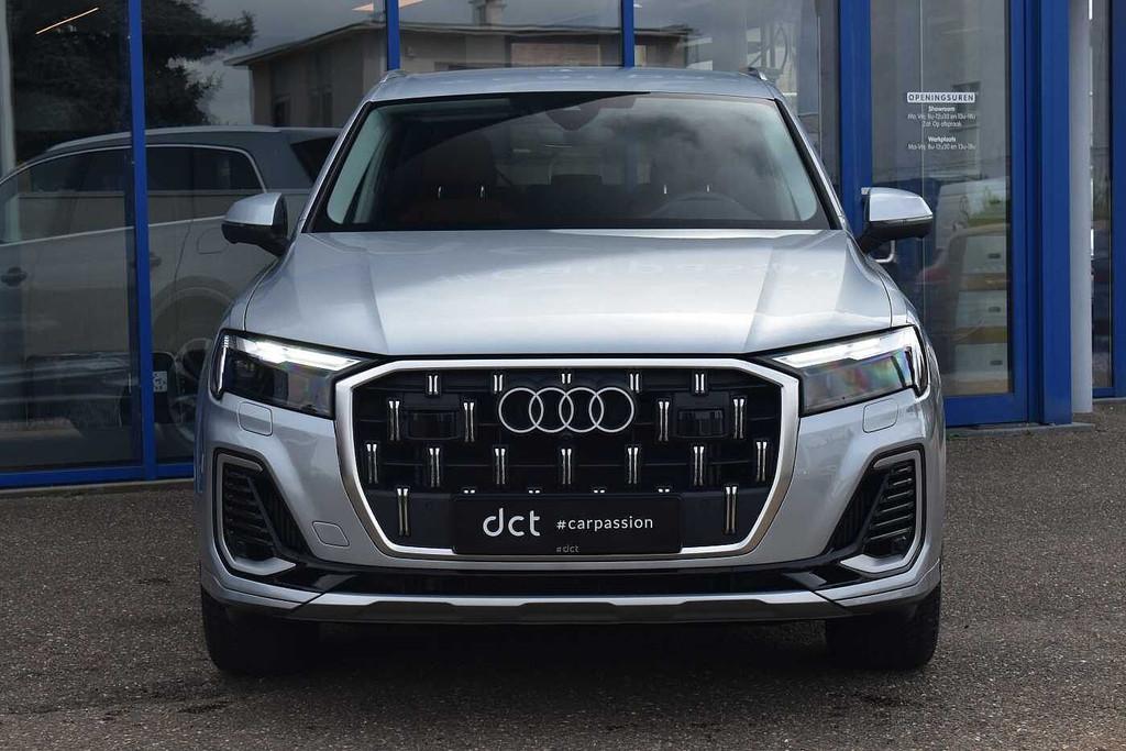 Audi Q7 55 TFSI e Quattro Mem. Seats 360° Air Susp., Auto's, Automaat, Leder, 5 zetels, Hybride Elektrisch/Benzine