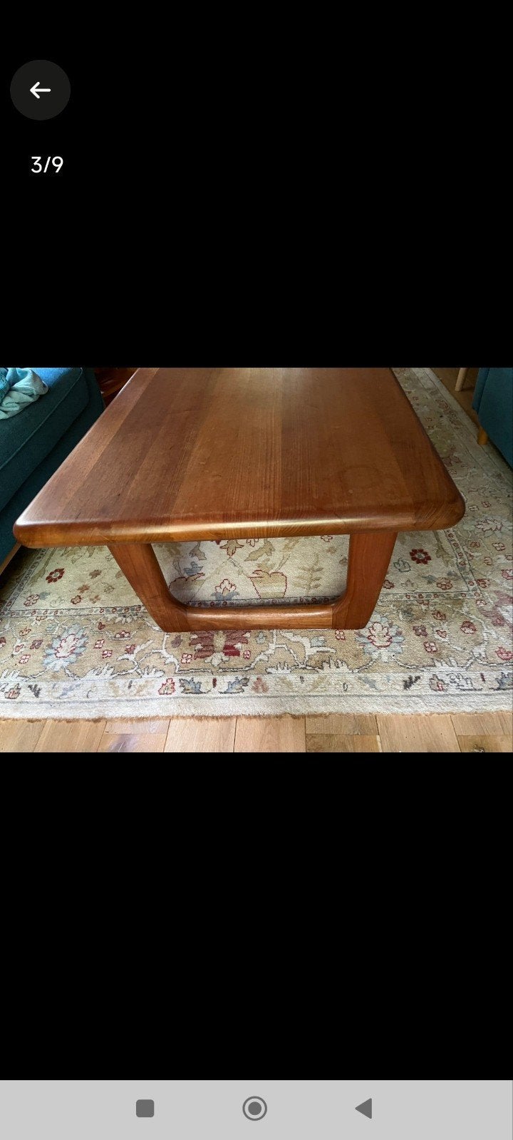DEENSE  DESIGN SALONTAFEL. NIELS BACH!!, Huis en Inrichting, Tafels | Salontafels, Ophalen, Overige houtsoorten