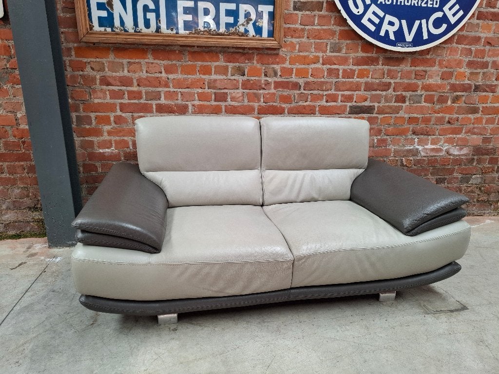 Chateau d'Ax - fauteuil/sièges de luxe à 2 places en cuir, Enlèvement, Utilisé, Cuir