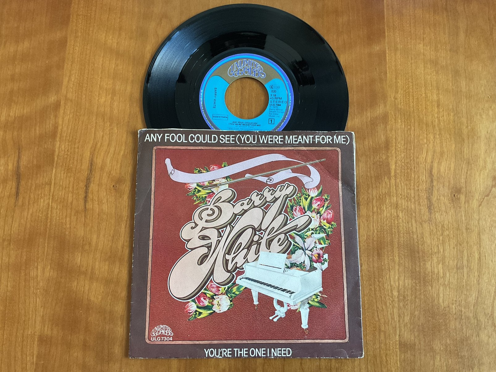 Barry White - Any Fool Could See ( you Were Meant For Me ), Ophalen of Verzenden, Gebruikt