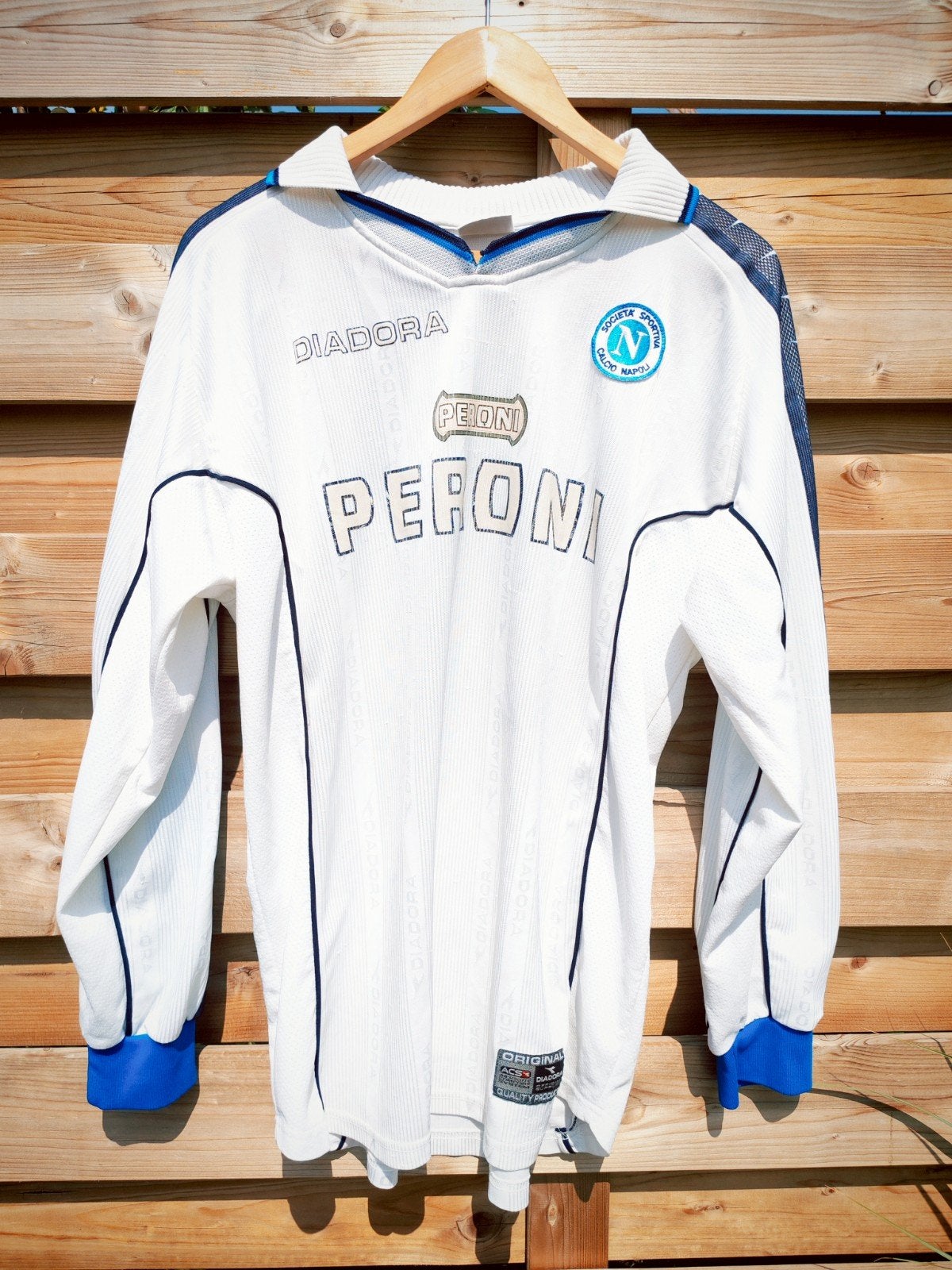 Origineel SSC Napoli uitshirt 1994/1995 (Lange Mouwen) - L, Ophalen of Verzenden