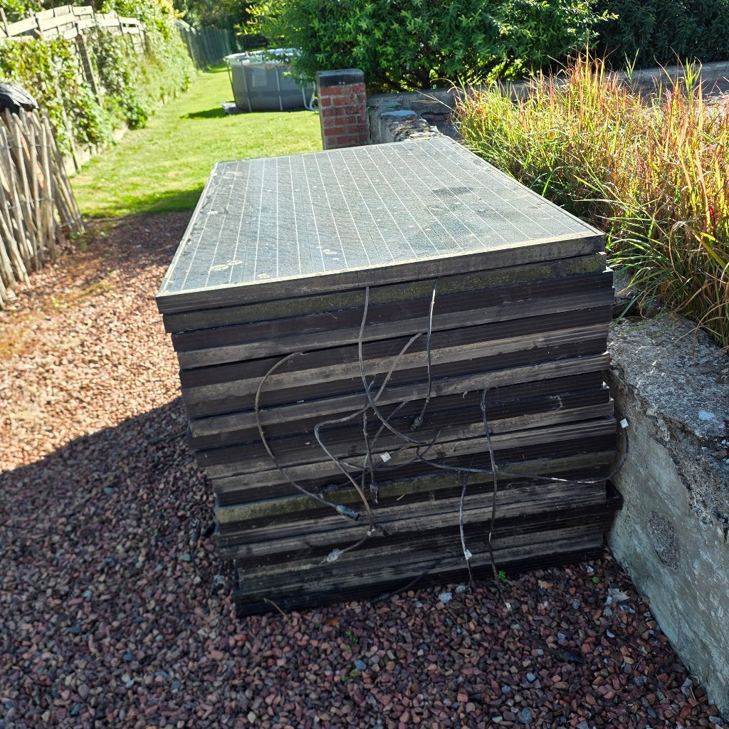 Zonnepanelen te koop, Ophalen, Gebruikt, Paneel, 200 wattpiek of meer