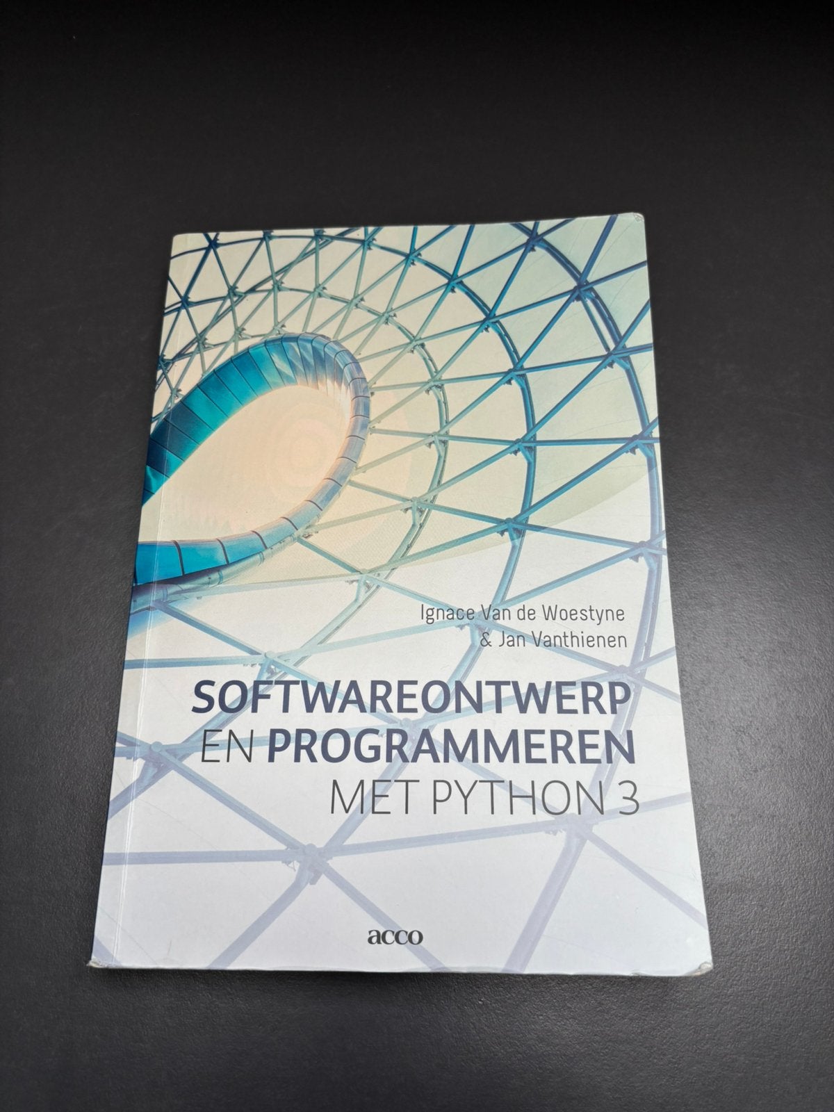 Softwareontwerp en programmeren met python 3, Boeken, Ophalen of Verzenden, Gelezen, Hoger Onderwijs, Acco