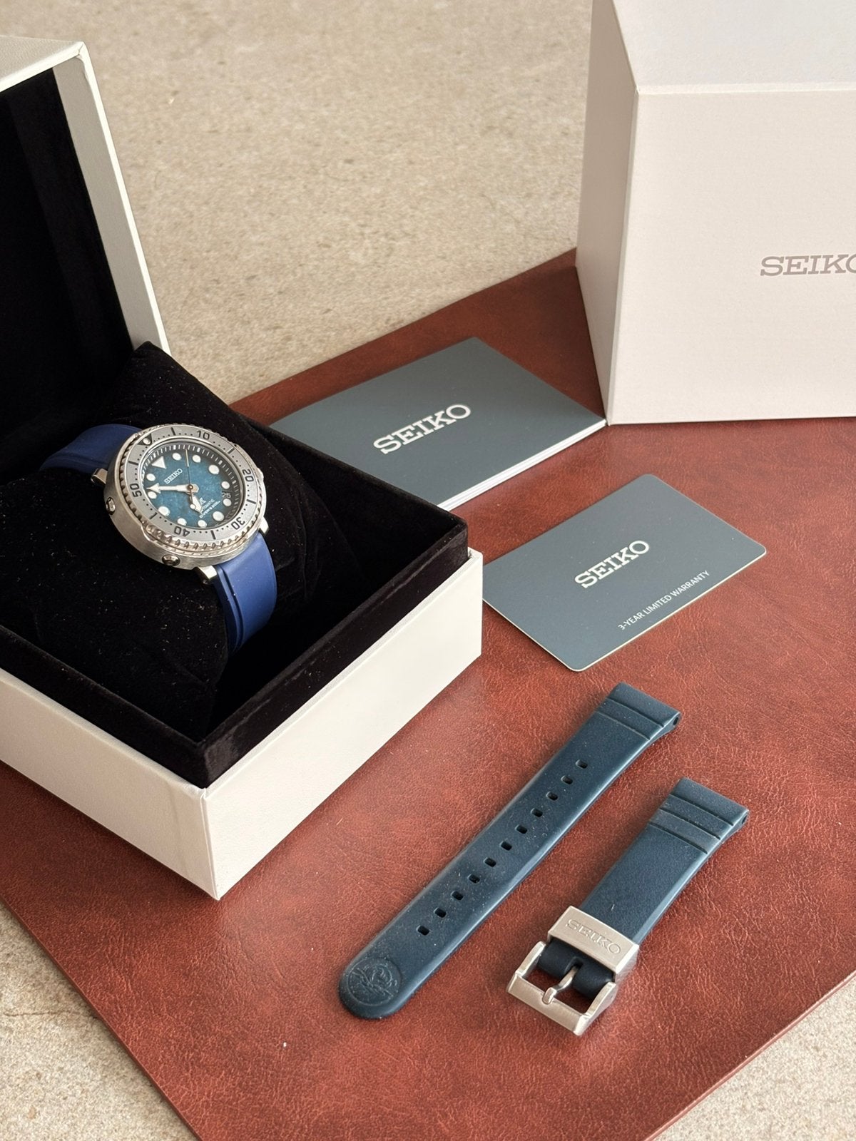 Montre Seiko Prospex Save the Ocean « Baby Tuna », Bijoux, Sacs & Beauté, Montres | Hommes, Montre-bracelet, Seiko, Enlèvement ou Envoi
