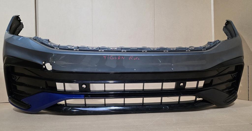 Voorbumper VW Tiguan 5NA R-line Facelift VOLKSWAGEN bj.2021-, Gebruikt, -, Voor, Ophalen of Verzenden