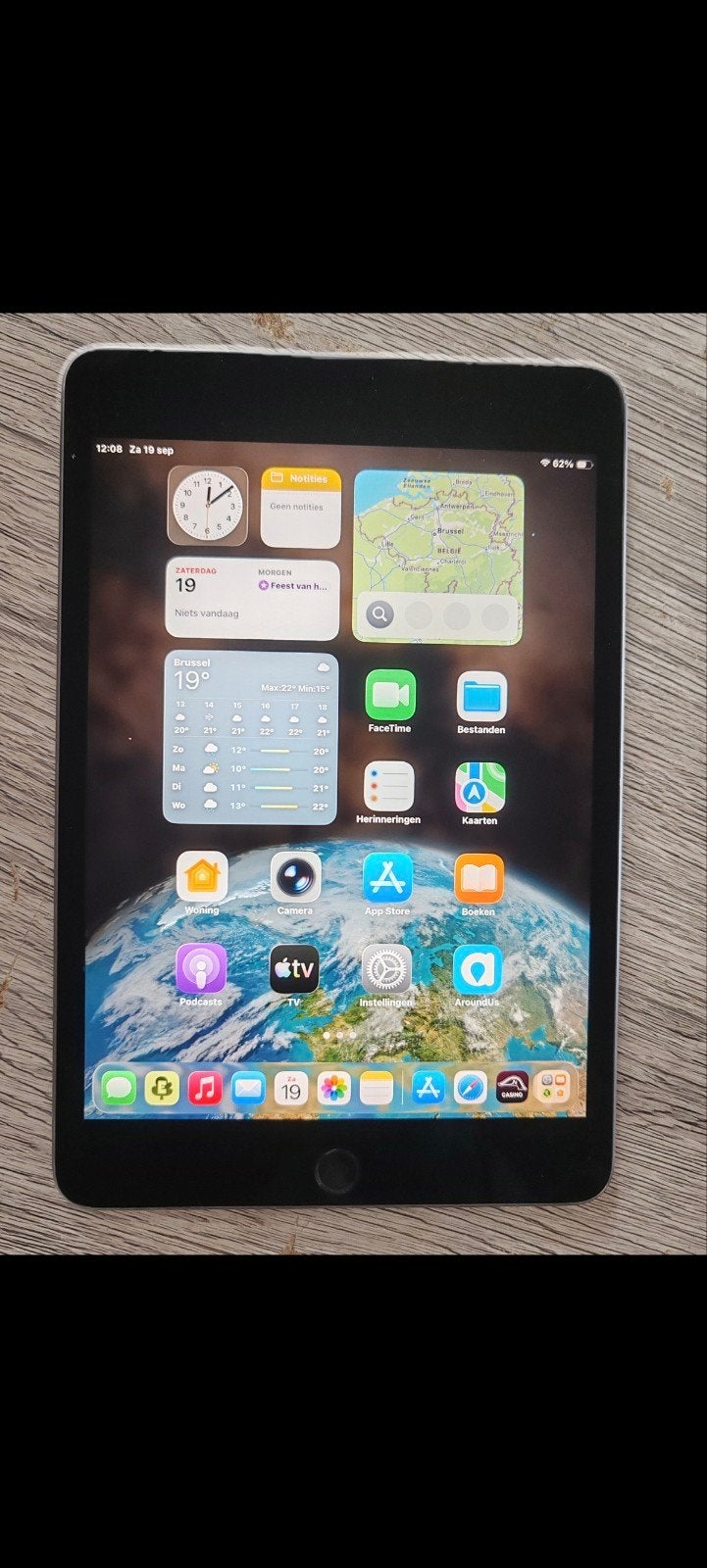 apple iPad mini 5 de generatie, Computers en Software, Ophalen, Gebruikt, Apple iPad, 8 inch