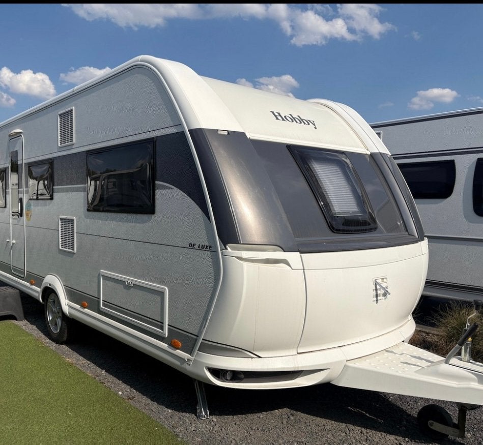 À vendre Hobby De Luxe 495 UL, Caravanes & Camping, Hobby, Airco, Particulier, 2 lits séparés