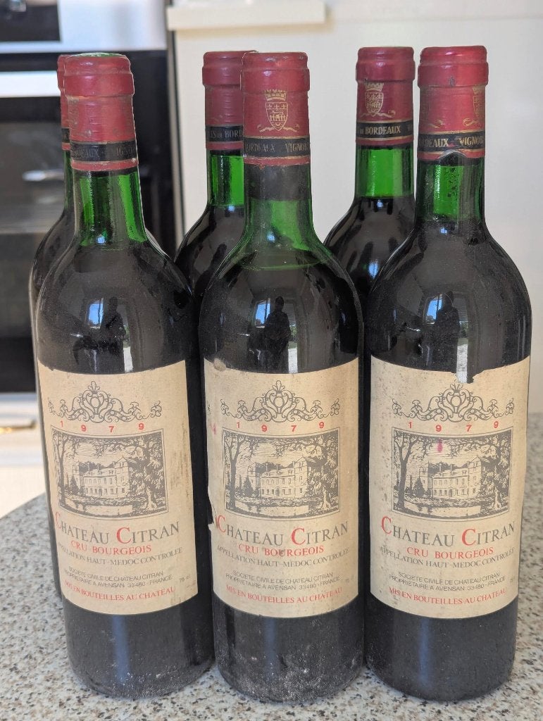 Vin Chateau Citran 1979, Enlèvement, Neuf