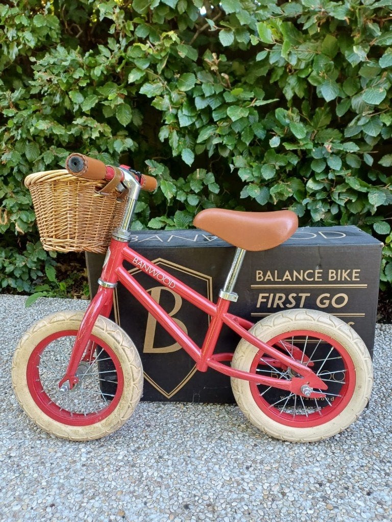 Banwood loopfiets first go, Ophalen, Zo goed als nieuw, Loopfiets