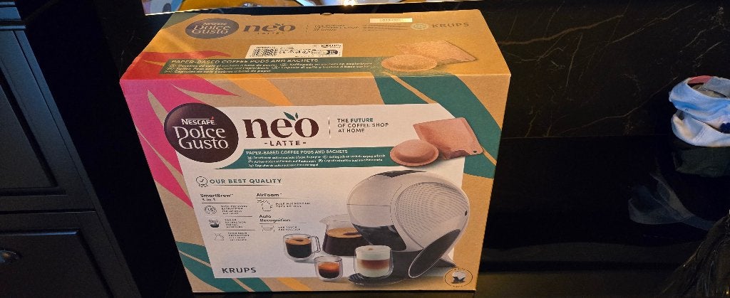 Cafetière Dolce Gusto Neo, Electroménager, Neuf, Réservoir d'eau amovible, Dosettes et capsules de café, Enlèvement