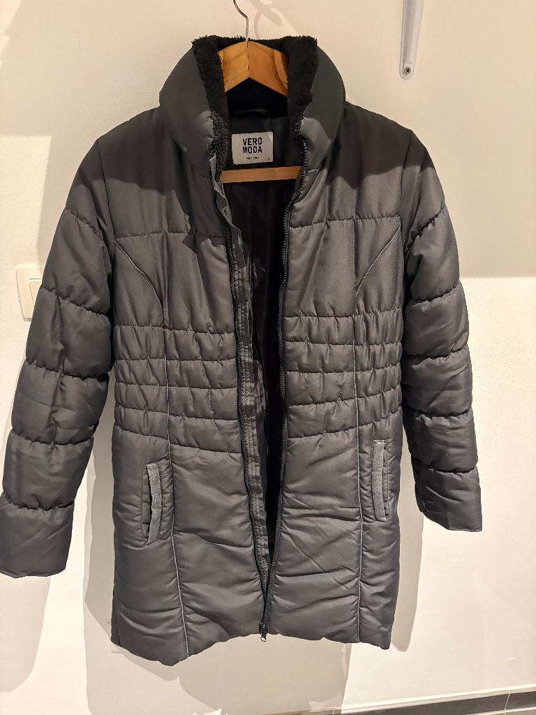 Parka vest, Grijs, Gedragen, Ophalen, ANDERE