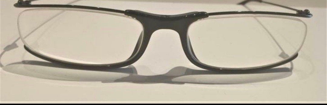 lunettes monture Calvin Klein ultra fines noir, Autres marques, Enlèvement ou Envoi, Comme neuf, Lunettes