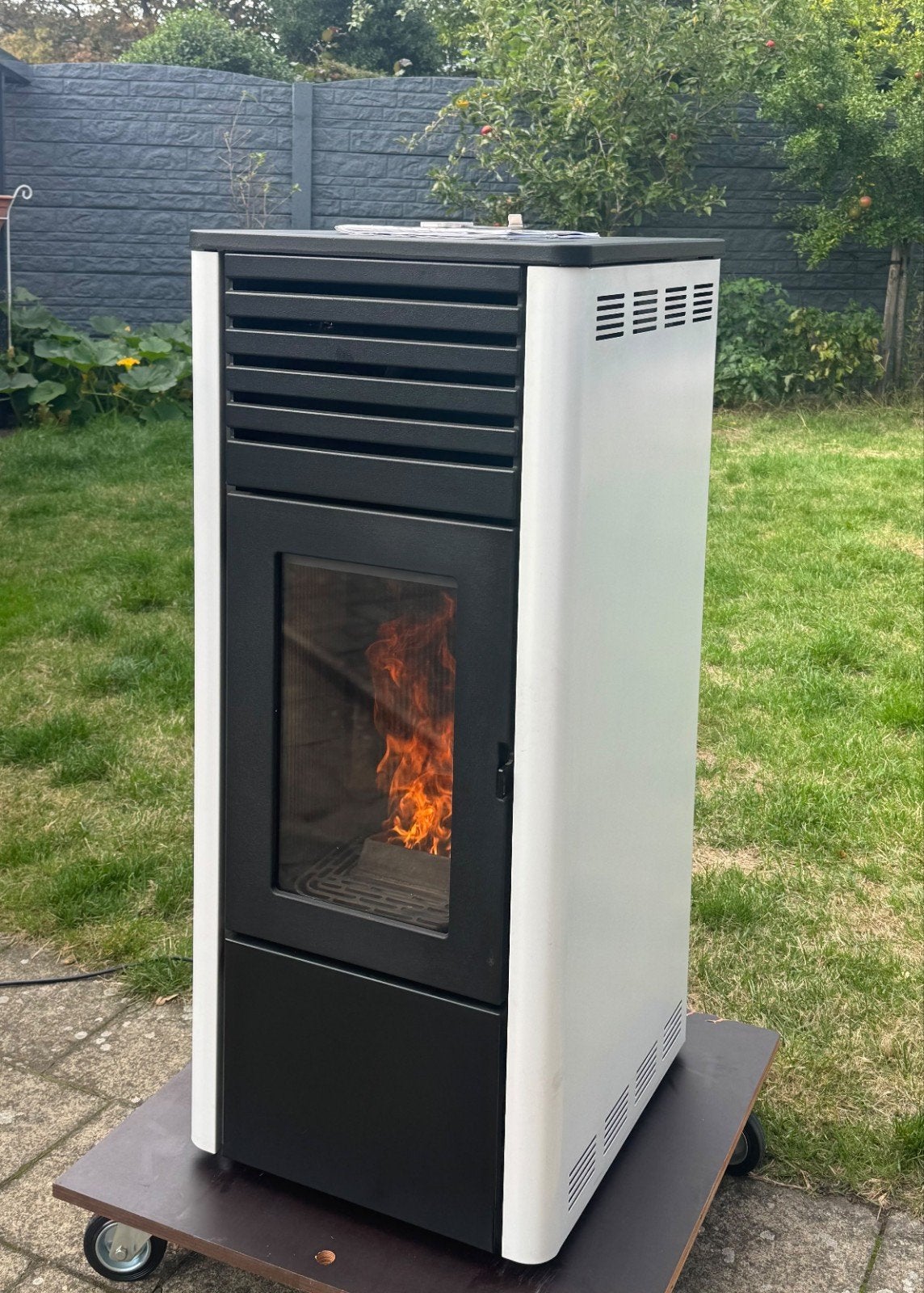 Pelletkachel MCZ Maggie air 10 S1 10 kw met afstandsbedienin, Ophalen, Pelletkachel