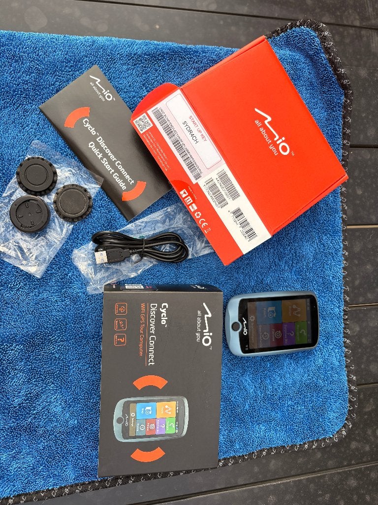 Mio Cyclo discover Connect fietscomputer - ongebruikt, Vélos & Vélomoteurs, Enlèvement ou Envoi, Sans fil, Neuf
