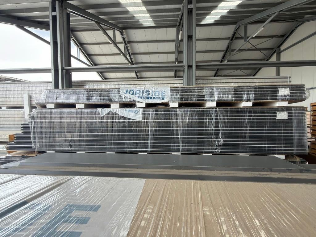 Sandwichpanelen overstock wand 60 mm vb hps antra, Ophalen, Zo goed als nieuw, Overige materialen, 50 tot 100 mm