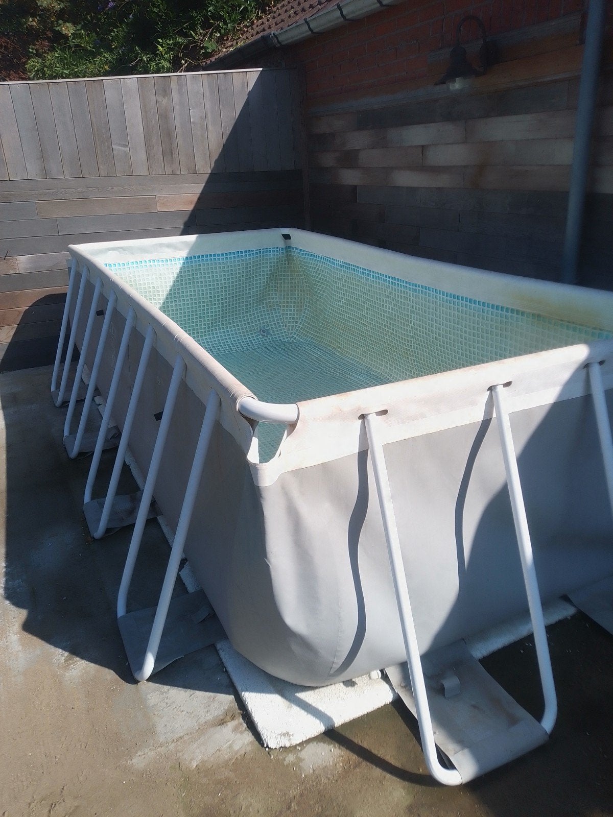 zwembad 4x2x90 in gebruikte staat, Ophalen, Gebruikt, 200 tot 300 cm, 80 tot 120 cm