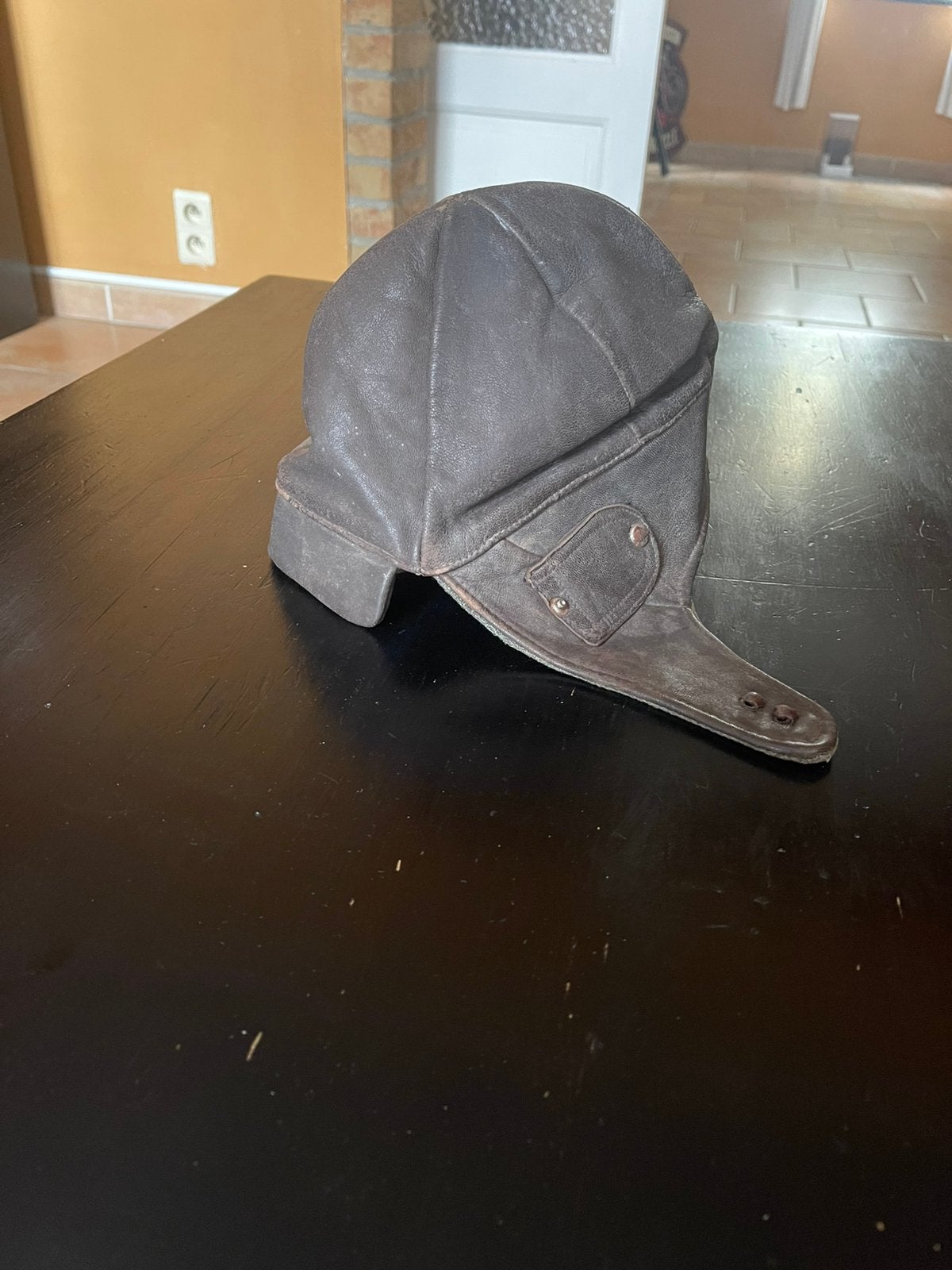 Ancien casque- casquette  de cycliste, Kleding | Heren, Hoeden en Petten, Ophalen, Gedragen, Pet