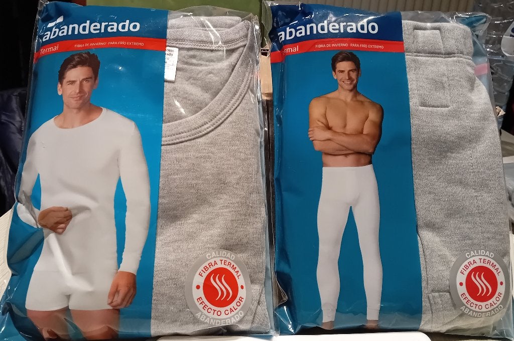 Sous-vêtements thermiques d'hiver Abanderado, Enlèvement, Autres couleurs, Autres types