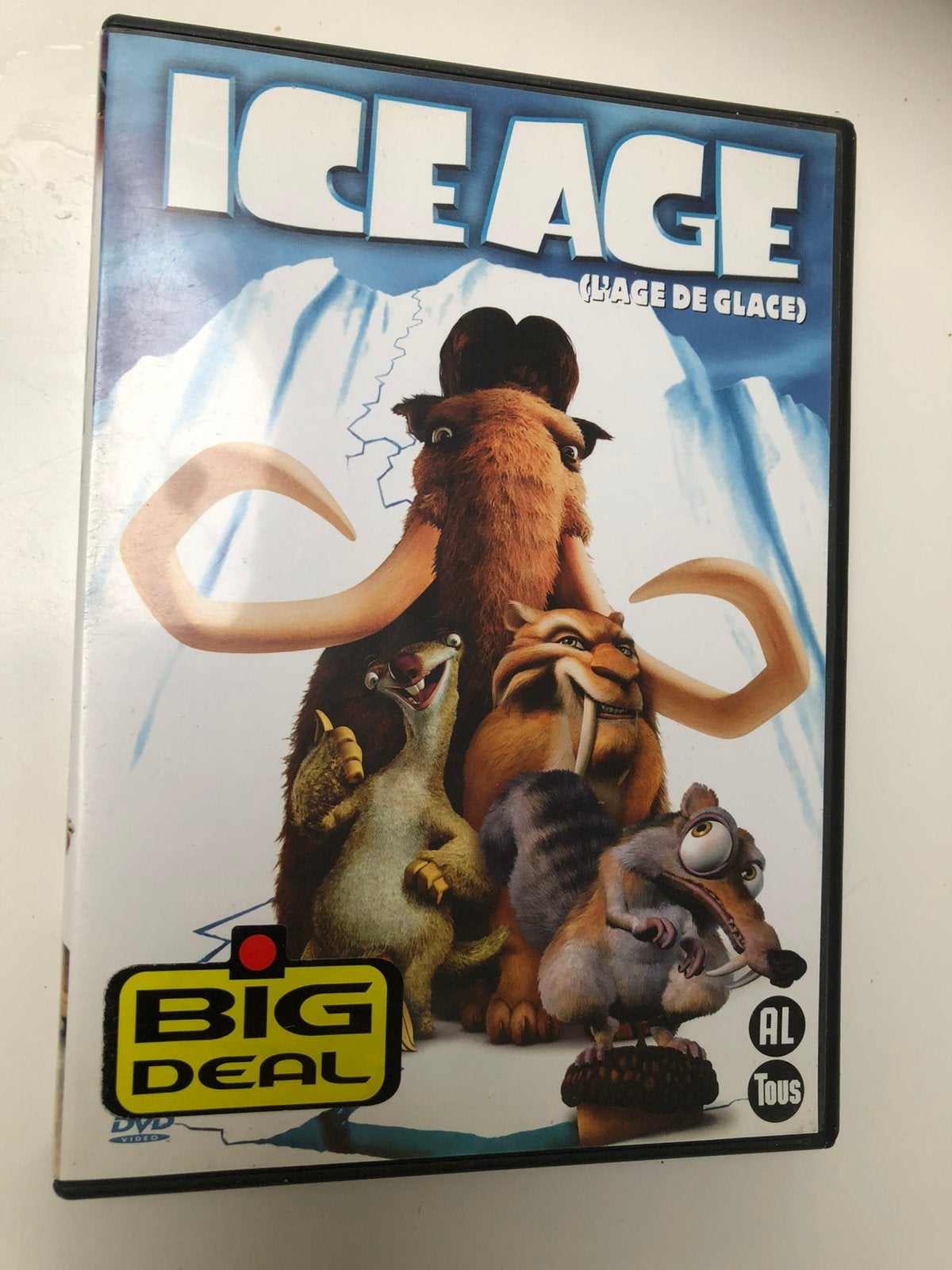 DVD Ice Age, Ophalen, Zo goed als nieuw, Animatie