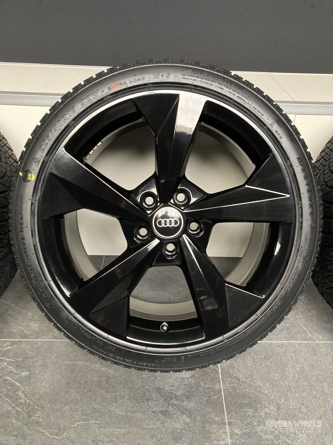 18” originele Audi A3 8P 8V 8Y velgen allseason banden 5x112, Auto-onderdelen, Banden en Velgen, 18 inch, Gebruikt, -, -