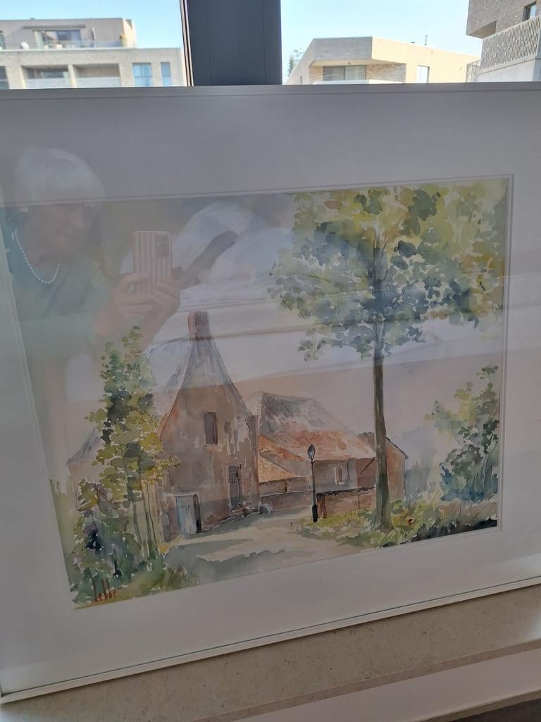 Schilderij Walter Lebbe, Enlèvement ou Envoi