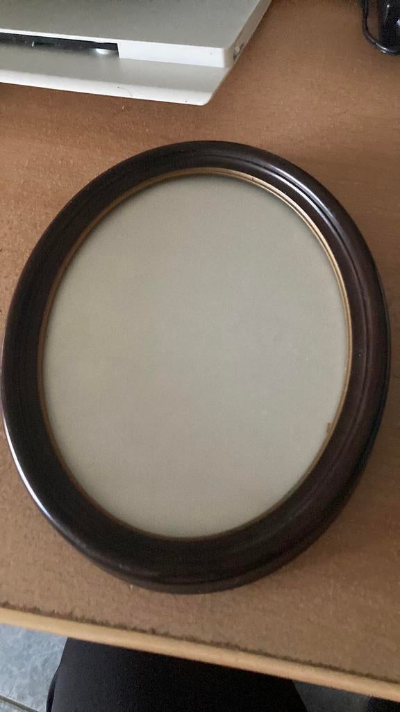 Fotokader lijst ovaal 22x17, Ophalen of Verzenden, Zo goed als nieuw, Glas