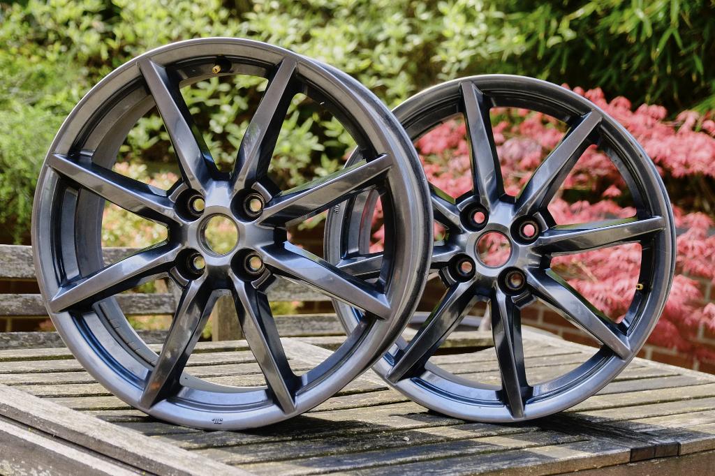 Lot de 2 jantes 17 pouces Mazda MX5 ND A REPARER, Auto-onderdelen, Banden en Velgen, Ophalen, Gebruikt, Velg(en), 17 inch